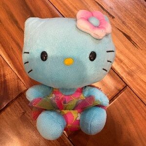 Tropical Ty Beanie Baby Hello Kitty Plush